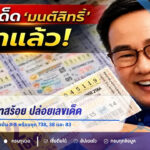 มนต์สิทธิ์ คำสร้อย ปล่อยเลขเด็ดงวด 1 สิงหาคม 2569 เน้น 3-8 พร้อมชุด 738, 38 และ 83