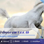 เปิดเลขเด็ดม้าสีหมอก งวด 1 ส.ค. 69 ส่องเลขเด่นบน-ล่าง พร้อมชุดเลข 2 ตัวก่อนหวยออก