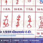หวยปฏิทินจีน 1/9/69 เปิดเลขเด่น 6 ตัว พร้อมเลข 2 ตัว-3 ตัว คอหวยส่องแนวทางงวดใหม่