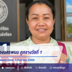 เศรษฐีใหม่เมืองนครพนม ถูกรางวัลที่ 1 รับ 6 ล้านบาท หลังผลสลากงวด 1 กันยายน 2569