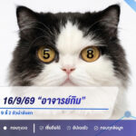 เลขเด็ดงวด 16/9/69 “อาจารย์กิม” เปิดเลขเด่น 2, 8, 5, 4, 9 ชี้ 2 ตัวน่าจับตา