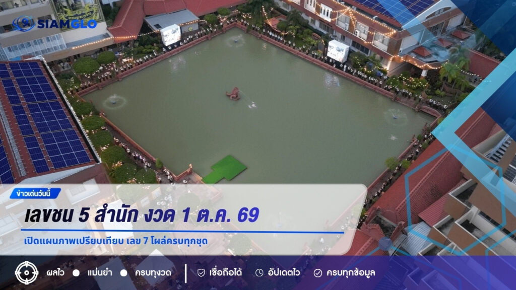 บวงสรวงปู่ย่าสระโบราณ รพ.สุรินทร์ ส่องเลขธูป 067 ดอกบัวเห็น 384 ลุ้นโชคงวด 1 ต.ค. 69