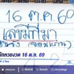 เทียบ 4 สำนักหวยงวด 16 ต.ค. 69 เลขชน 42-41-45 โผล่ซ้ำ 2 โพย