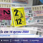 เลขเด็ดลุงหวัง งวด 16 ตุลาคม 2569 เลขเด่น 6 จับคู่ 9 เปิดเลขขุมทรัพย์ 365